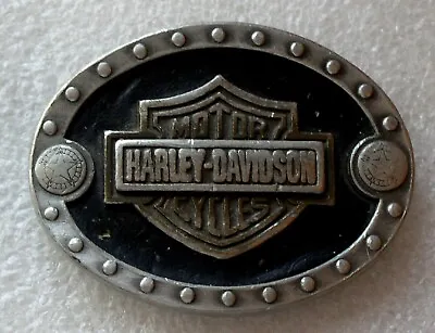  Used  Vintage 1996 Harley Davidson Bar & Shield Made In Usa Belt Buckle • $26.99