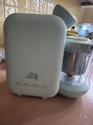 CHEF HANDY Baby Food Maker 5 In 1 Food Processor Multi-Function Steamer Grinder • £60