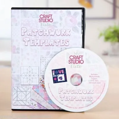 Tattered Lace CD-ROM - Patchwork Templates - My Craft Studio - ***SALE***** • £5.45