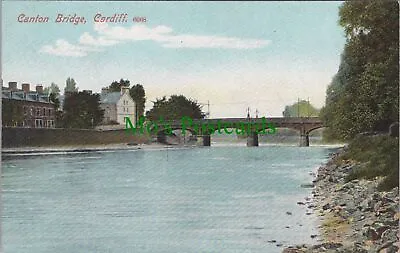 Wales Postcard - Cardiff Canton Bridge   RS37073 • £2.39