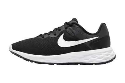 Nike Women's Revolution 6 Running Shoes (Black/White/Dark Smoke Grey/Cool Grey • $92.98