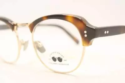 Gold Tortoise Browline Glasses Combination 1960s Style Glasses Malcolm X • $134