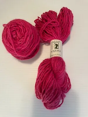 Elsebeth Lavold Angora Designer's Choice Lot Of 2 018 Magenta • $20