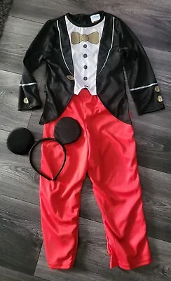Disney Mickey Mouse Fancy Dress Costume Child Small 3-4 Years • £7