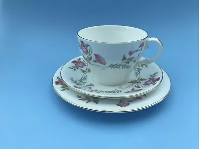 £0.99 • Buy Royal Britain Priory Dale Bone China Trio Made In Derbyshire VGC