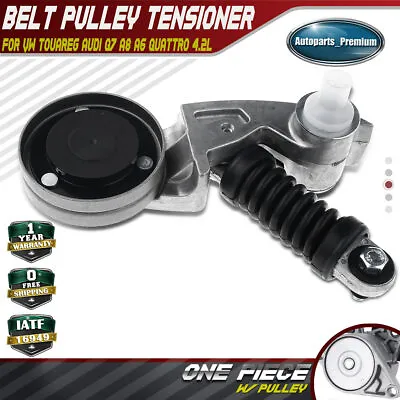 Belt Tensioner W/ Pulley For VW Touareg Audi Q7 A8 A6 Quattro 4.2L 079903133AL • $45.99