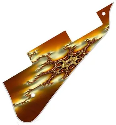 Pickguard Pick Guard Graphical Scratchplate Gibson Les Paul Guitar Fractal 2 • $35.46