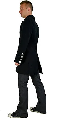 Shrine Gothic Vampire Military Victorian Edwardian Pirat Coat Jacket Steampunk  • $199.99