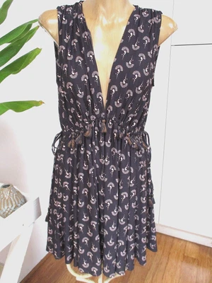 $39 • Buy Tigerlily - New! Stunning! Tunic Waist Gather Dress S/less Bnwot - Sz Aust 6