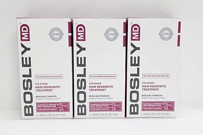 6 Month Supply Bosley 2% Spray Hair Regrowth Treatment For Women - 06/2024 • $19.99