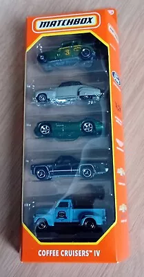 Matchbox 5 Pack COFFEE CRUISERS IV 70th ANNIVERSARY EDITION 2023 • £5