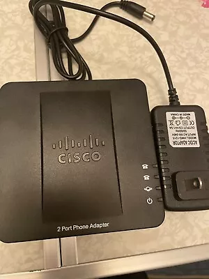 Cisco SPA112 2-Port Phone Adapter  With Power Supply • $50