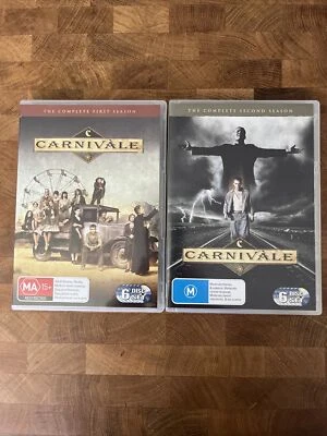 £18.91 • Buy CARNIVALE Complete Series Season 1 & 2 - 12-Disc Set DVD Region 4 PAL HBO Video
