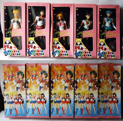 5x Vintage 90's Sailor Moon Rubber Ko Dolls Mercury Mars Jupiter Venus New ! • $286.62