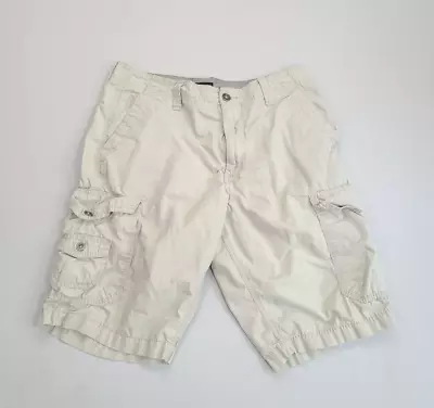 J Ferrar Shorts Mens 30 Beige Cargo Hiking Outdoors Comfort Casual Men • $23.74