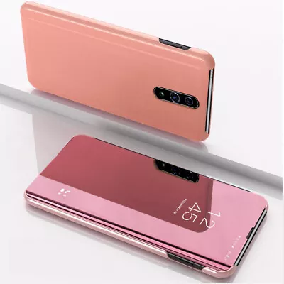 $24.15 • Buy Phone Case For Oppo Find X2 Pro / Find X2 / Neo X2 Lite Luxury Mirror Flip Cover