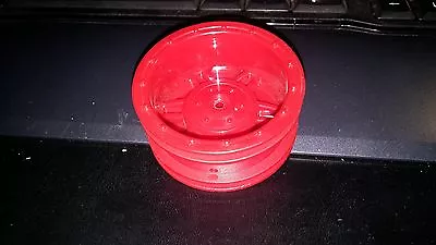 Maisto Tech Remote Control Rock Crawler Parts Front Wheel Rim Solid Red • $7