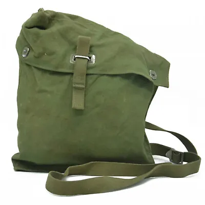 Genuine Military Satchel Shoulder Messenger Vintage Side Bag Army Fishing Canvas • £12.95