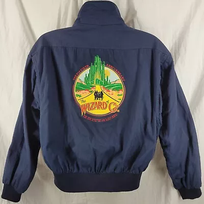 1989 The Wizard Of Oz Fiftieth Anniversary Bomber Jacket Men's Size XL Vintage • $89.99