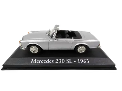 Mercedes Benz 230 SL Cabriolet 1963 - 1:43 Diecast Model Car RBA39 • $19.90