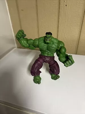 Marvel Legends Icons Green Incredible HULK Figure ToyBiz 2006 12 Inches EUC • $65