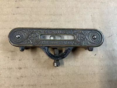 Vintage Stanley Pocket  Level  Clamp On Ruler Or Square No 41 • $39