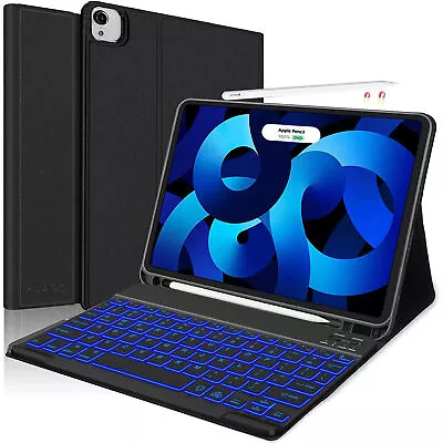 For IPad Pro 11 Inch 4th 3rd 2nd Gen Air5 Air4 Smart Case Cover Backlit Keyboard • £25.99