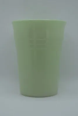 Vintage Fire King Mint Green Milk Glass Tumbler 4  Drinking Glass • $14