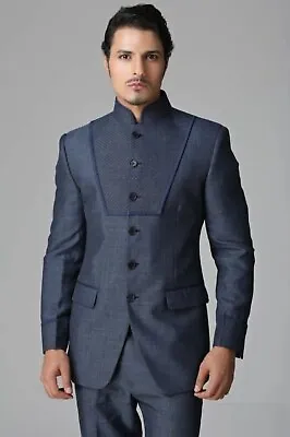 Men Custom Made Groom Groomsmen Jodhpuri Wedding Men Suit Tailored Bespoke Suit • $215.10
