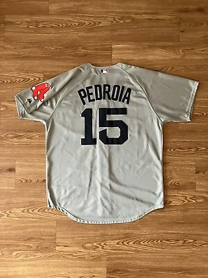 Dustin Pedroia Boston Red Sox Jersey. Made By Majestic Size 50 • $80