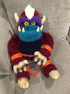 Vintage 1986 My Pet Football Monster With Cuffs • $129.99