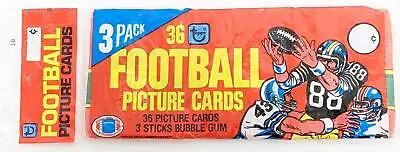 1980 Topps Football Wax Rack Pack • $62.95