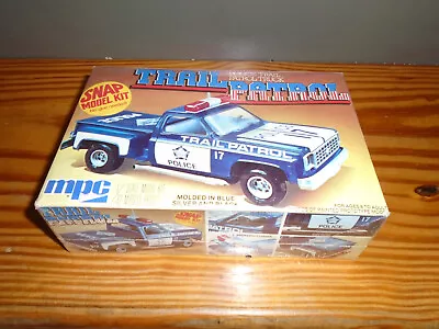 1977 Vintage MPC  1/32 Trail Patrol Police Snap Pick Up Truck - SEALED MINT • $39.95