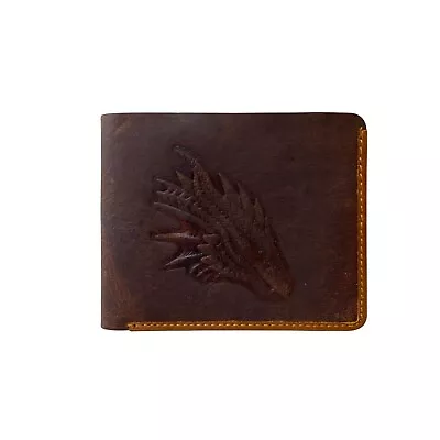 Balona Leather Dragon Head Wallet - Brown - NIB - SHIPS FREE!! • $31.99