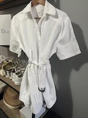 Aje Linen Shirt Dress • $120