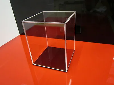 Clear Acrylic Display Case Box Unit Shop Display Plastic • £14.99