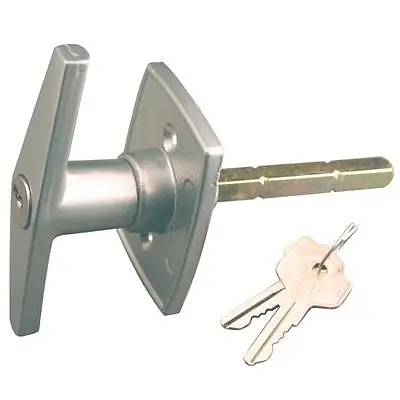 £16.90 • Buy COMPTON Universal Garage Door Locking T Bar Handle Rol Over Dor Spares Parts