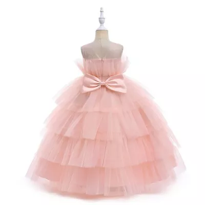 Baby Girls Princess Dress Pageant Tutu Gown Toddler Party Dresses Cake Dress • $24.90