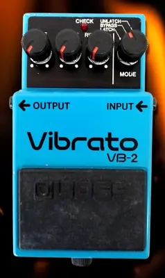 BOSS VB-2 Vibrato 1982 Guitar Effects Pedal Made In Japan Careful Packaging! • $635.99