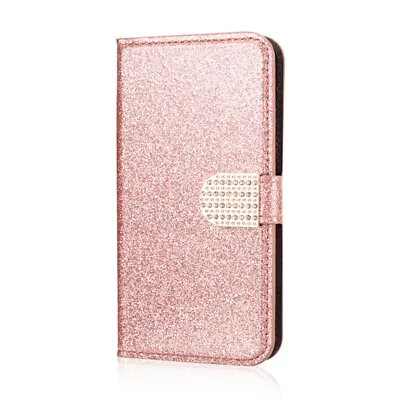 For Samsung Galaxy Phones Glitter Magnetic Diamond Wallet Slots Case Stand Cover • $15.89