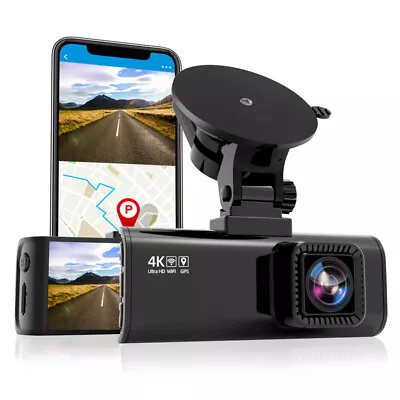 REDTIGER 4K Single Dash Camera For Car Front Dash Cam With WiFi GPS Parking Mode • $149.99