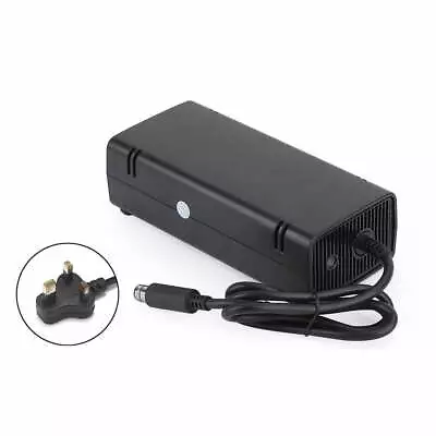 115W AC Adapter Brick Power Charger  Supply Cord For Xbox 360 UK Plug LED Light • £21.72