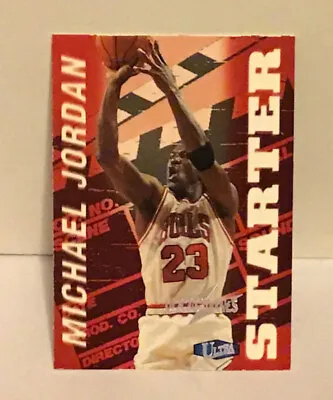 1997-98 Fleer Ultra Michael Jordan Ultrabilities Chicago Bulls #1 HOF NMT-MNT • $12