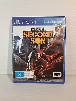 Infamous Second Son Sony PlayStation 4 PS4 Game • $15.99