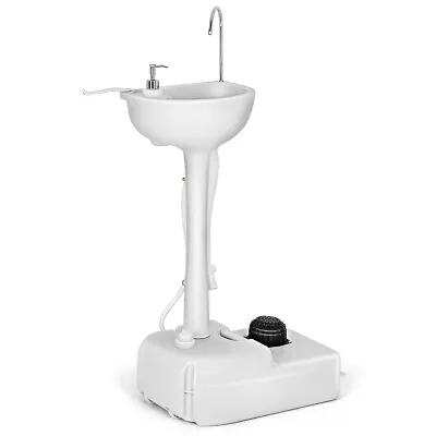 5 Gallon Portable Wash Sink Camping Garden Washing Station Hand Wash Basin Stand • $74.99