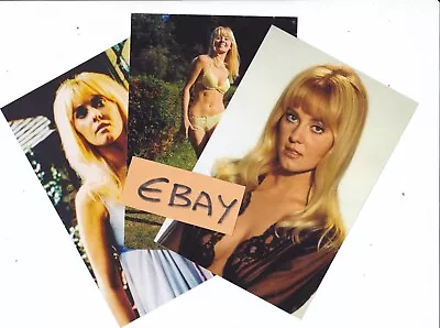 3 Photo Set B - Beautiful Movie Star YUTTE STENSGAARD Hammer Glamour Horror • £1.25