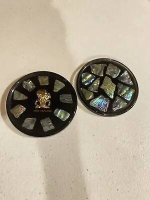 Genuine Paua Shell New Zealand  Coasters  • $10