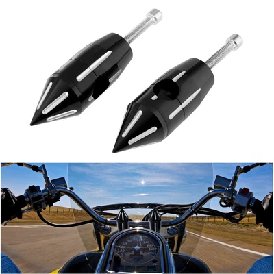 $45.99 • Buy Black 1'' Handlebar Risers Clamp Mount For Yamaha V-Star 650 Classic Custom