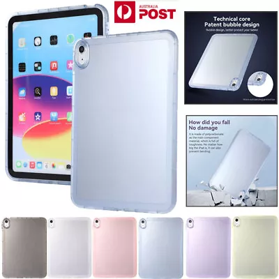 $12.99 • Buy For IPad 5/6/7/8/9/10th Gen Mini Air Pro 11 Shockproof Clear TPU Case Back Cover