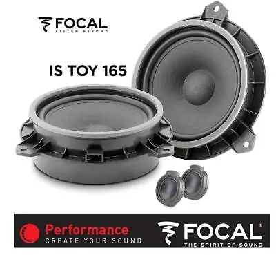 Focal IS TOY 165 Speakers Compatible With TOYOTA Avensis (T25) 2003-2009  • $179.90